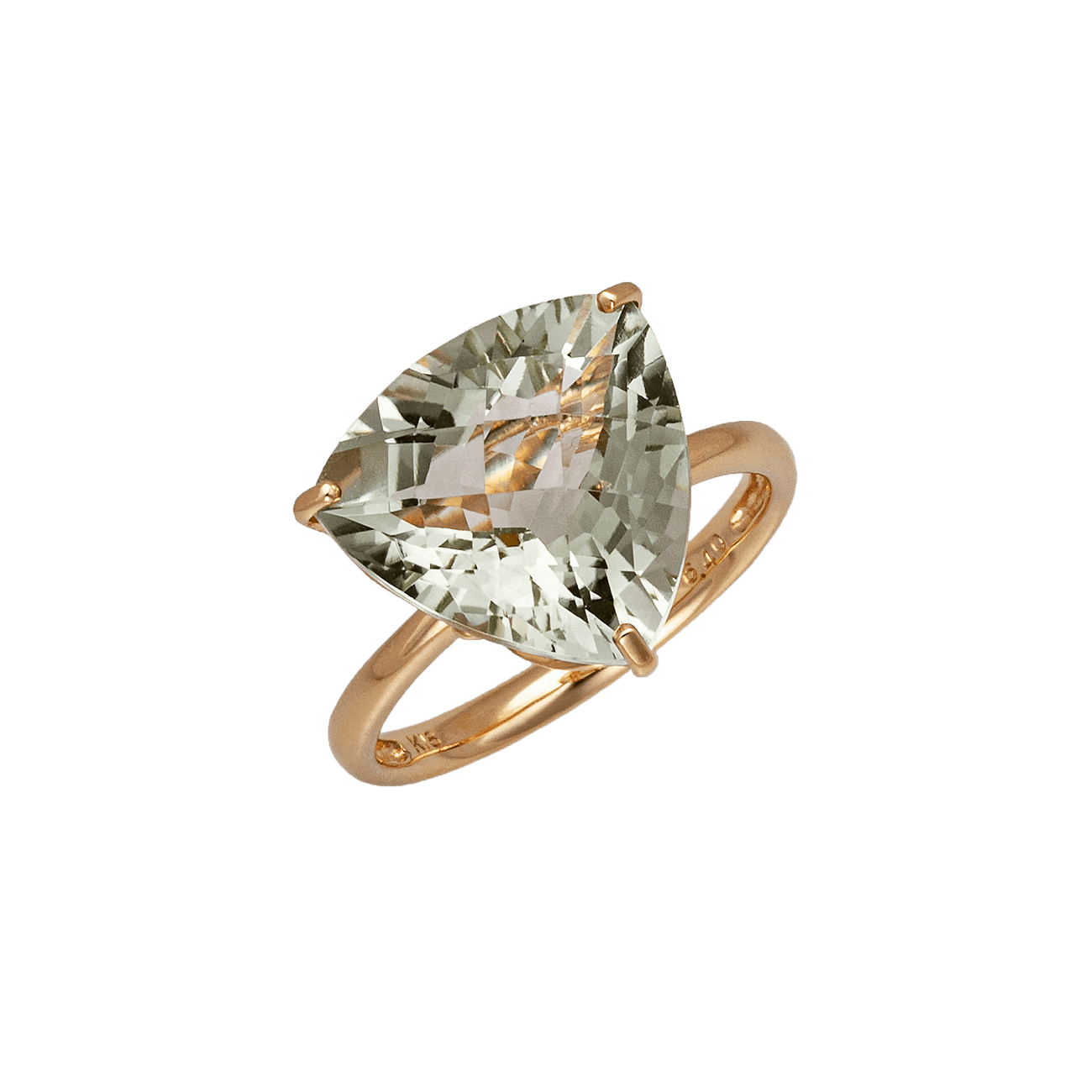 ete bijoux K18YG グリーム コニャッククォーツ リング(K18YG ete bijoux K18YG グリーム コニャッククォーツ リング(K18YG