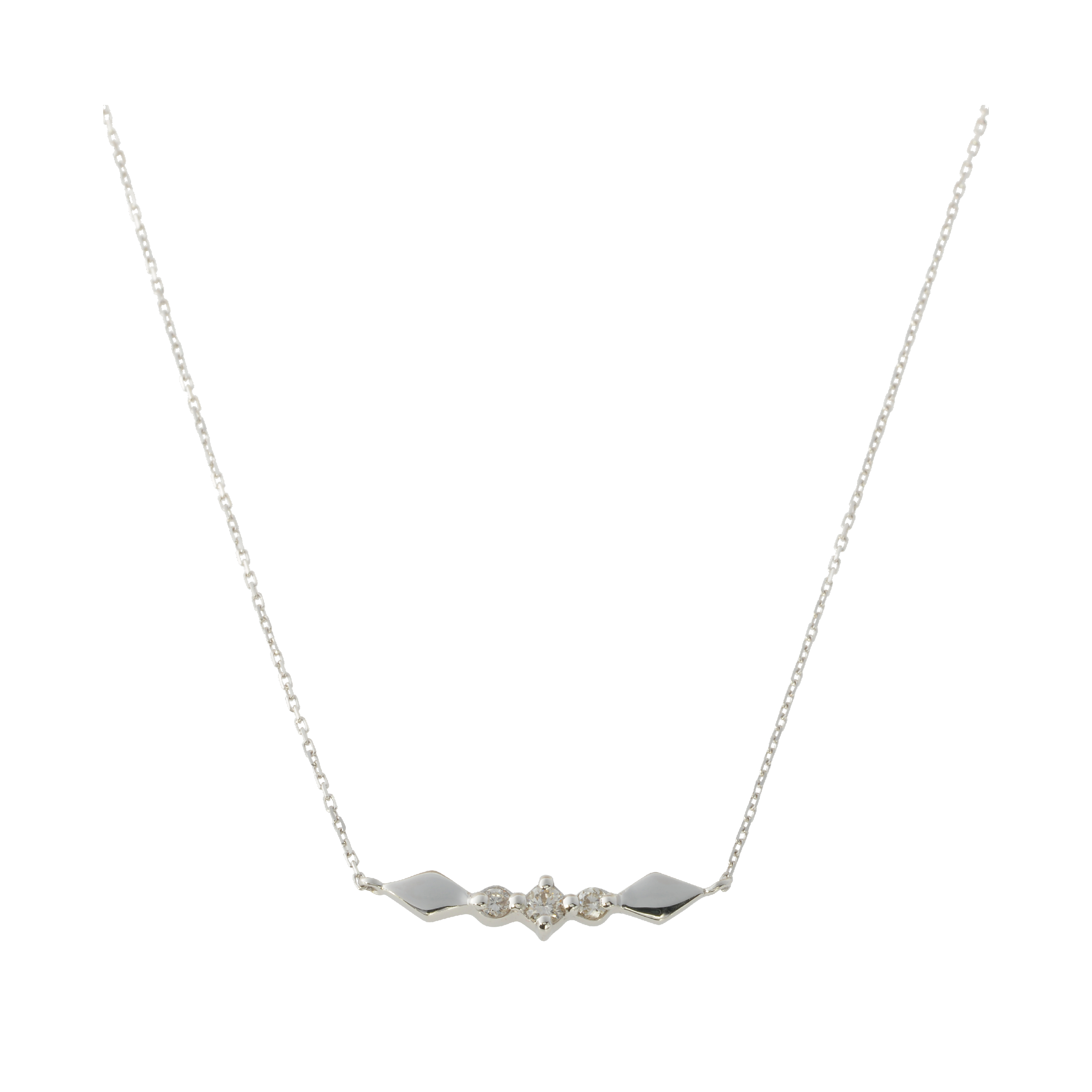K10WGダイヤネックレス – I&JEWELRY K10WGダイヤネックレス – I&JEWELRY