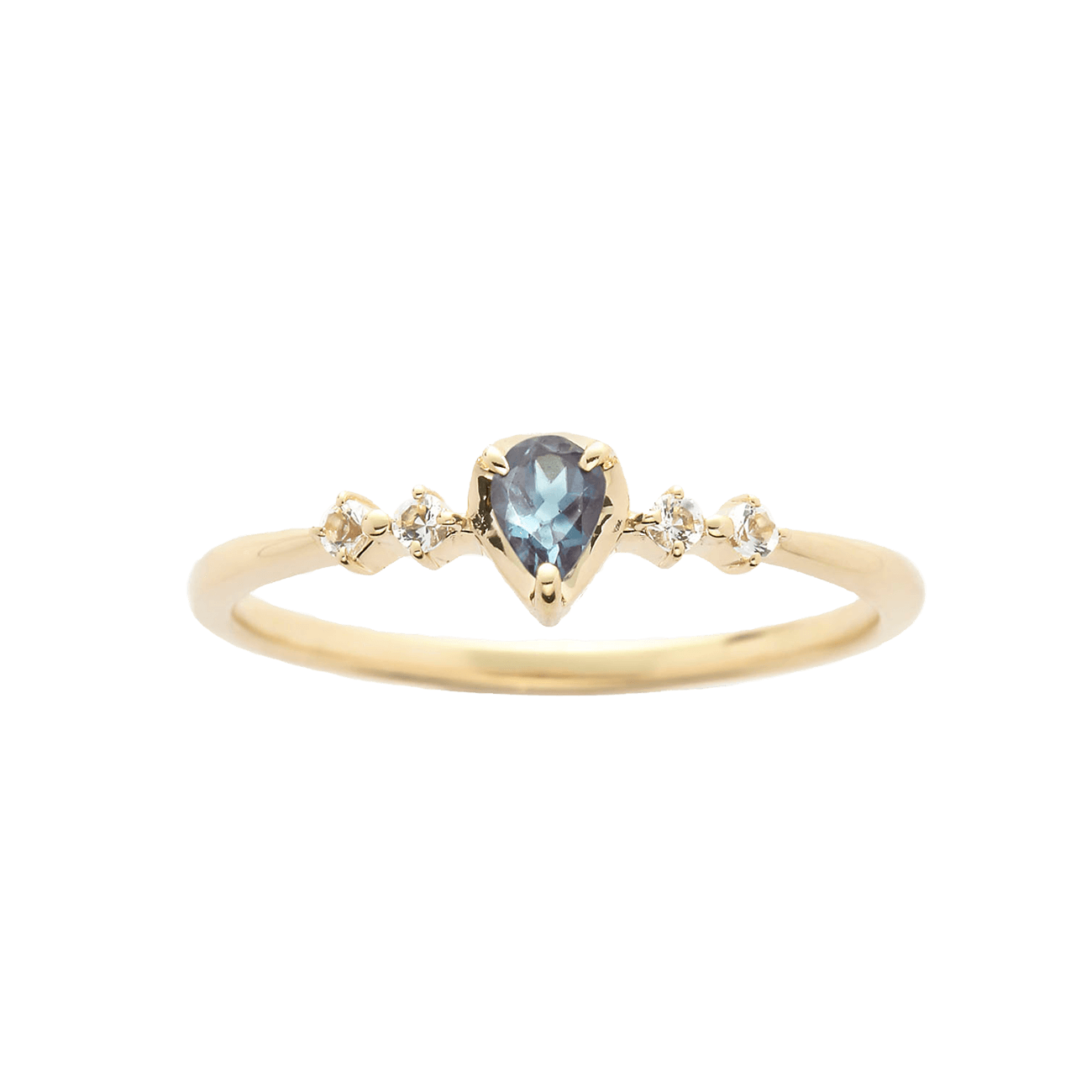 K10YGカラーチェンジガーネットリング