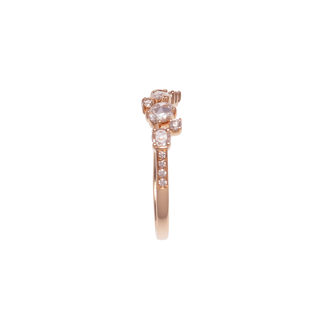 K18PGローズカットダイヤモンドリング – I&JEWELRY K18PGローズカットダイヤモンドリング – I&JEWELRY