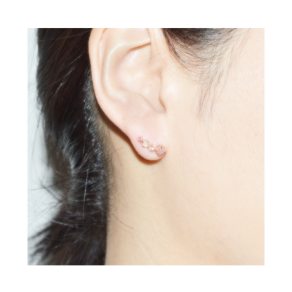 K10PGマルチピアス – I&JEWELRY K10PGマルチピアス – I&JEWELRY