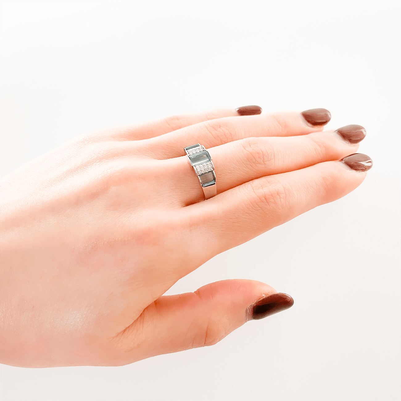 K18WGブルートパーズリング – I&JEWELRY K18WGブルートパーズリング – I&JEWELRY