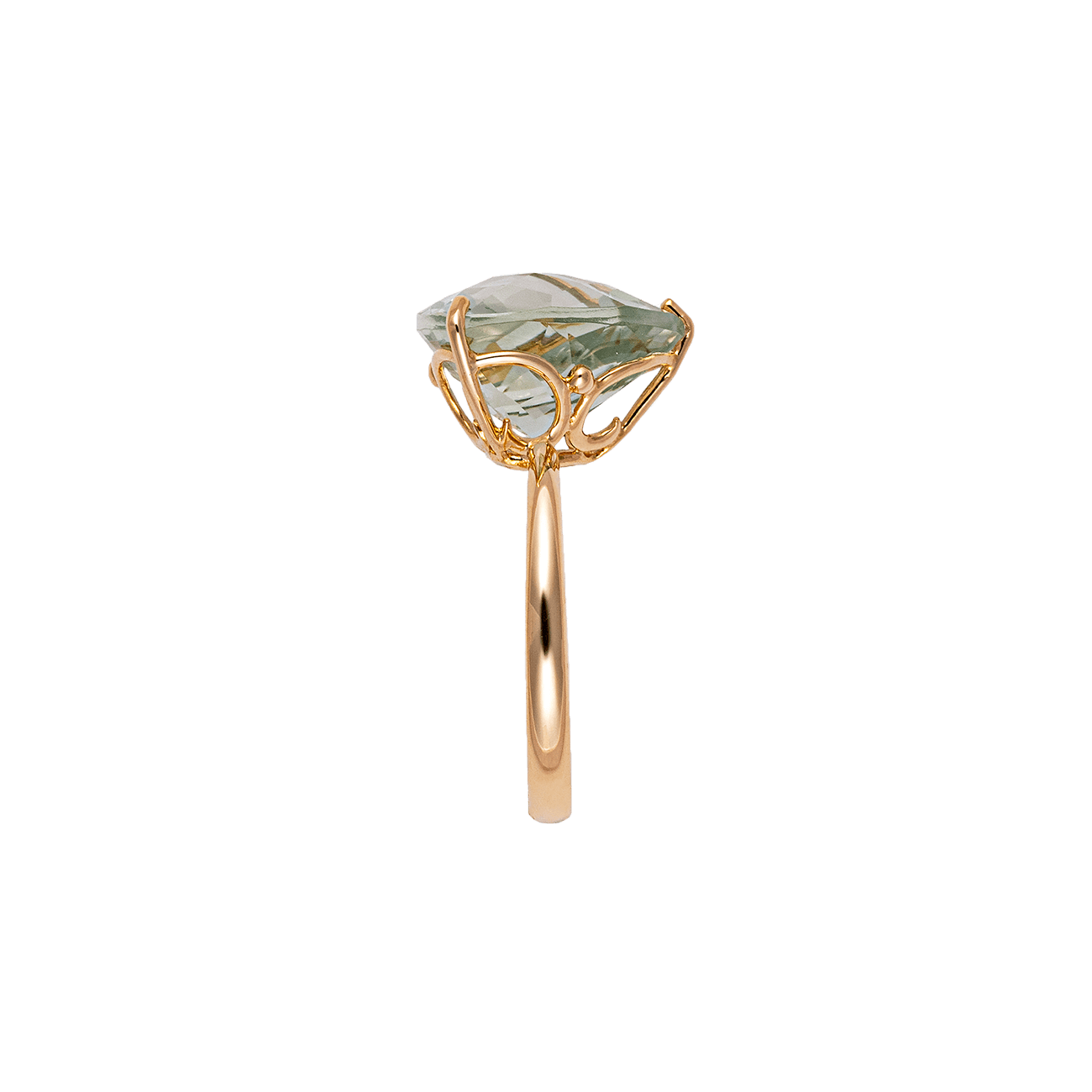 K18YGグリーンクォーツリング – I&JEWELRY K18YGグリーンクォーツリング – I&JEWELRY