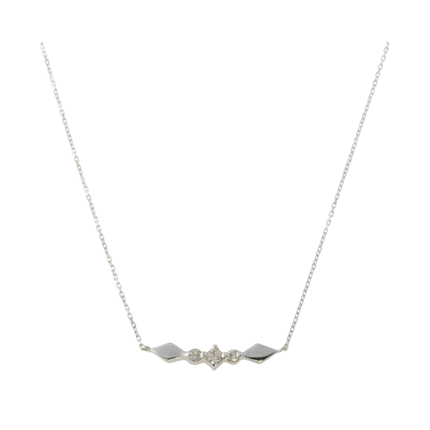 K10WGダイヤネックレス – I&JEWELRY K10WGダイヤネックレス – I&JEWELRY