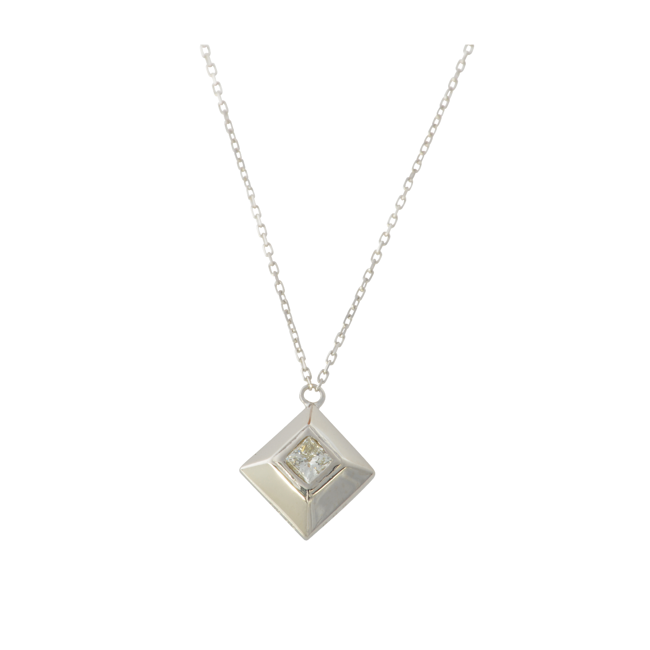K10WGダイヤネックレス – I&JEWELRY