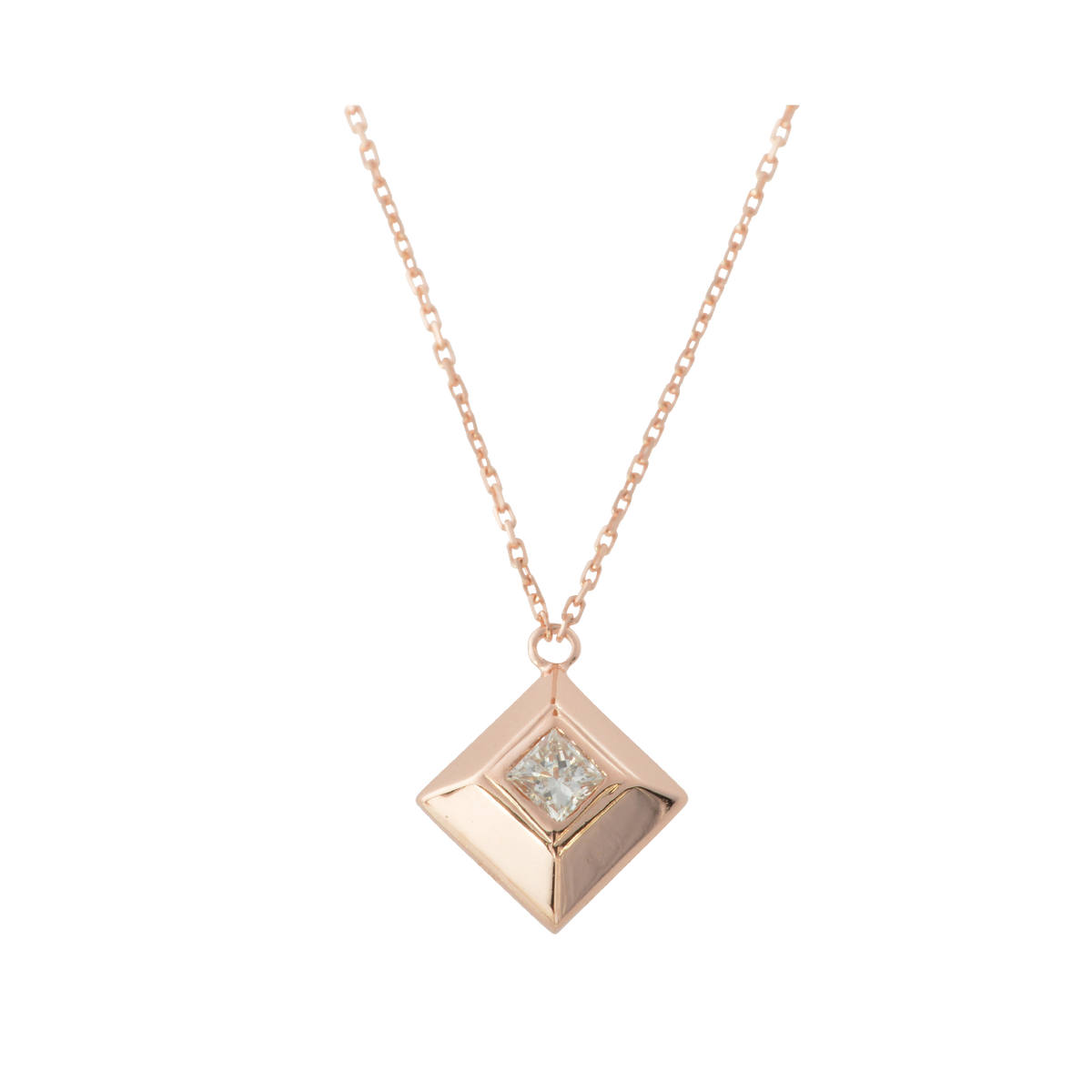 K10PG ダイヤモンド ネックレス K10PGダイヤネックレス – I&JEWELRY