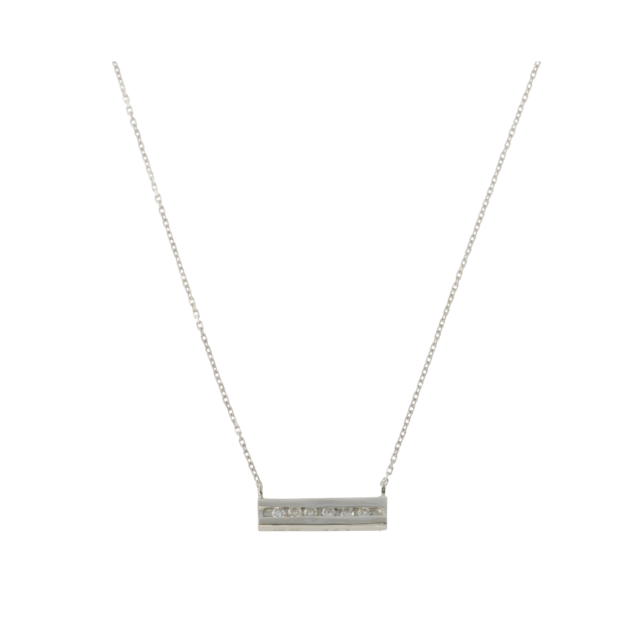 K10WGダイヤネックレス – I&JEWELRY