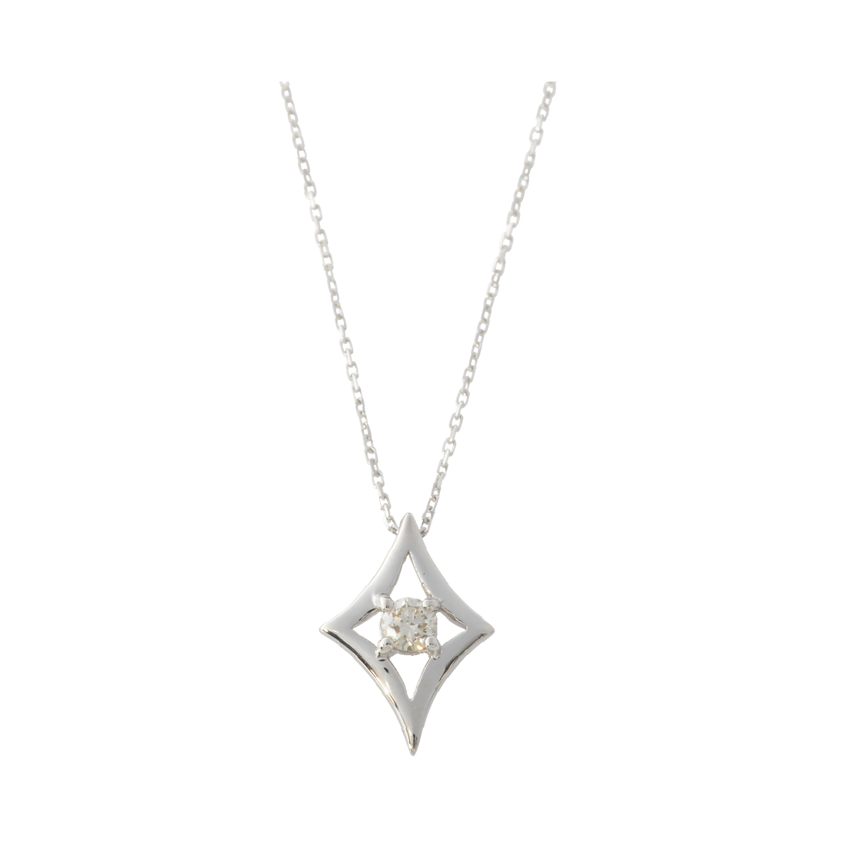 K10WGダイヤネックレス – I&JEWELRY