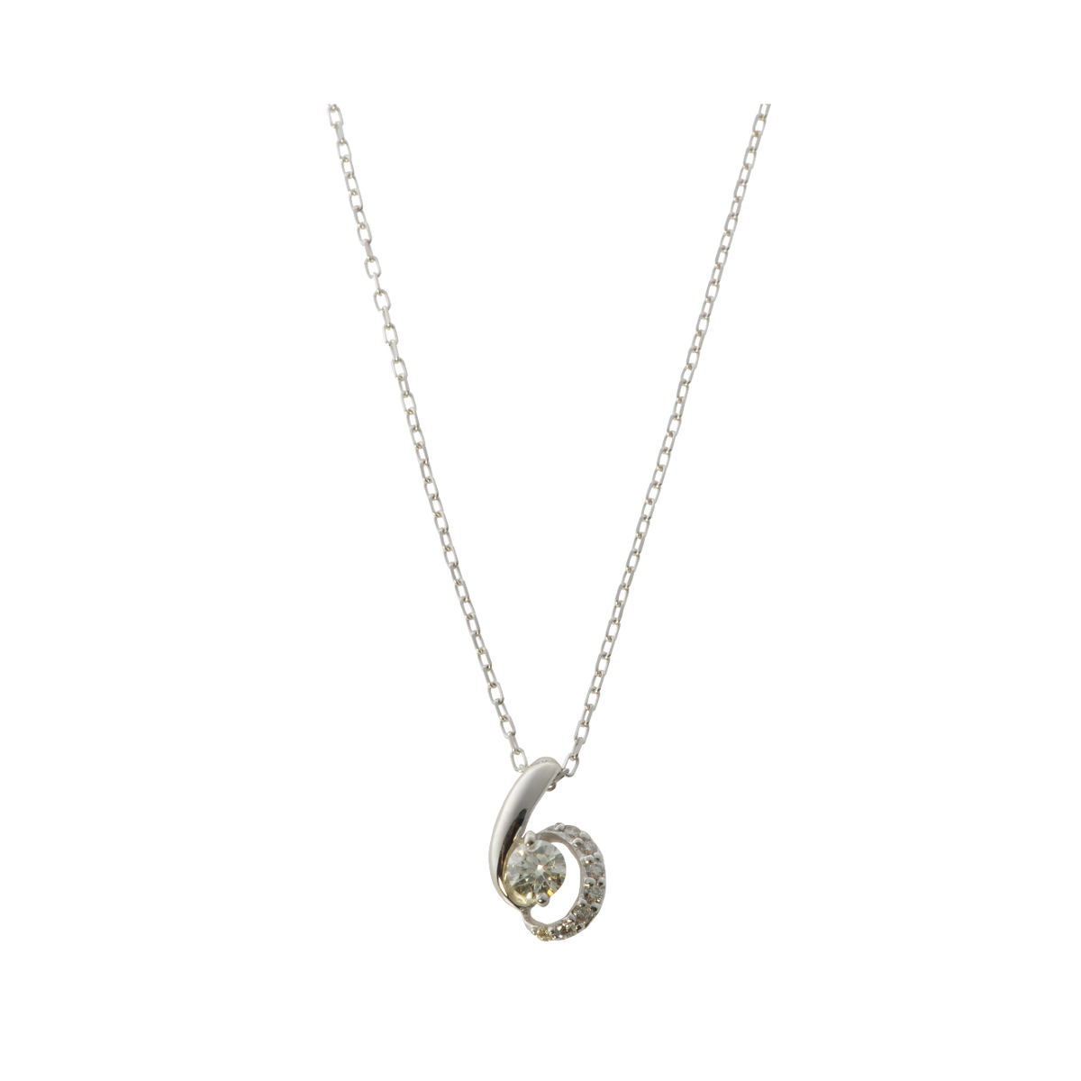 K10WGダイヤネックレス – I&JEWELRY