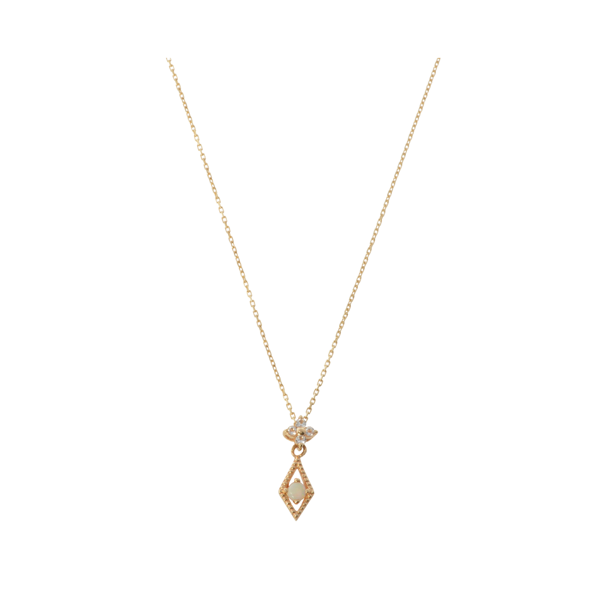 K10YGオパールネックレス – I&JEWELRY