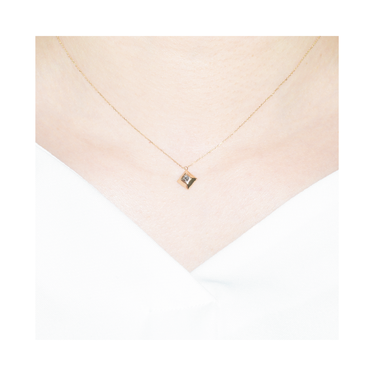 K10YGダイヤネックレス – I&JEWELRY K10YGダイヤネックレス – I&JEWELRY