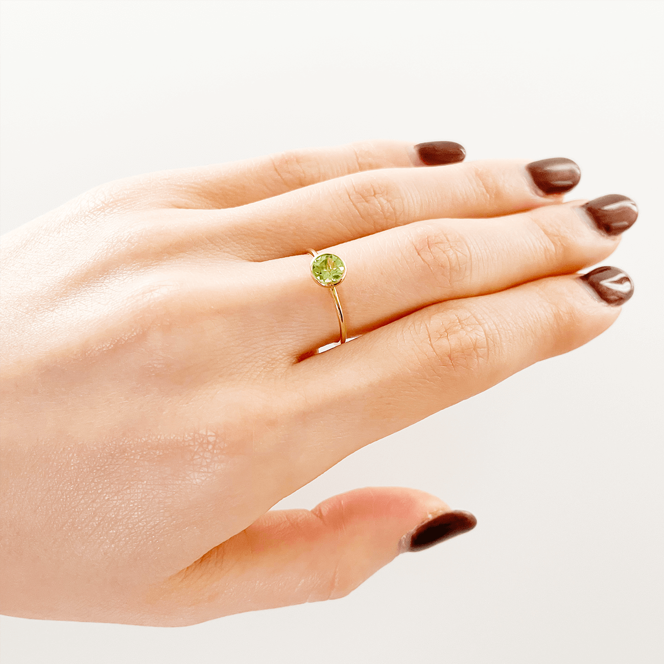 K18ペリドットリング – I&JEWELRY K18ペリドットリング – I&JEWELRY